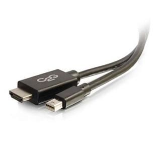 C2G 6ft Mini DisplayPort to HDMI Adapter Cable - Black - TAA - Video adapter - D