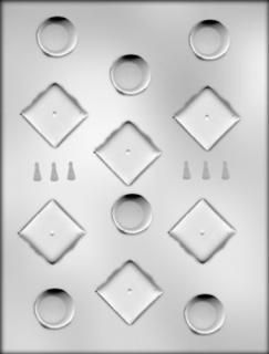 CK Products 1-1/4-Inch 3-D Graduation Hat Chocolate Mold by CK Products