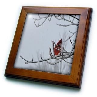 3dRose ӥХ꡼ʡ ̿ - λޤͺĻ - ե졼դ 8x8 Framed Tile ft_16301_1
