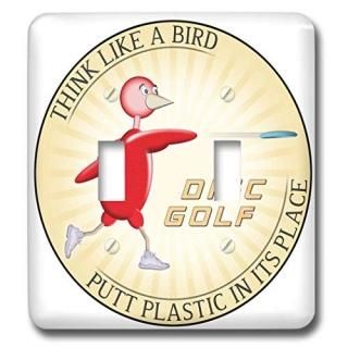 3drose LSP 19246?_ 2?Think Like a Bird 1?red birdꤲFrisbee Disc Golfѥ֥ڤؤ
