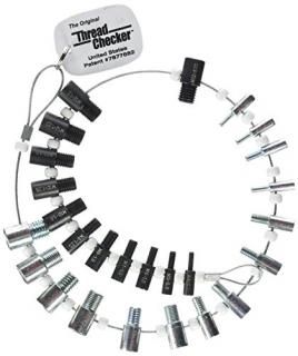 Nut & Bolt Thread Checker Inch & Metric by Thread Checker