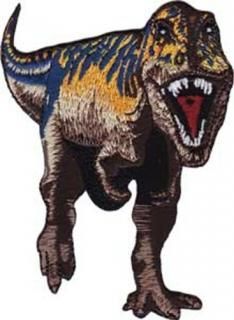 Dinosaurs Purple & Brown T REX Officially Licensed Original Artwork Iron-On/Sew-