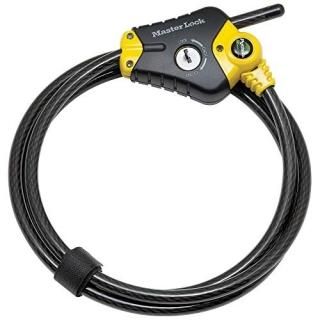 Master Lock 8413DPF Python Adjustable Locking Cable 6-Foot x 3/8-inch by Master 