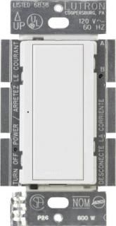 Lutron Maestro ǥ饤ȥå 8A ޤޤʾ/ñ MA-S8AM-WH 1