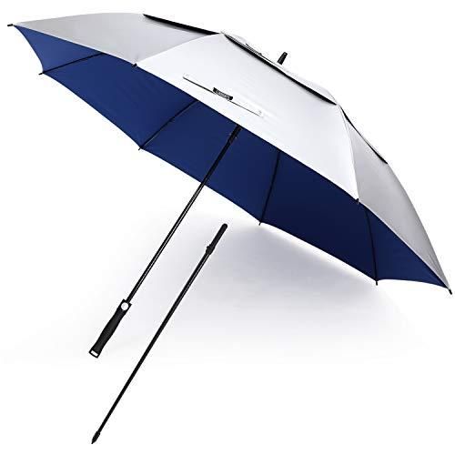 大特価!! PG 晴雨兼用 傘 （楽天市場】ゴルフ 大きめ シルバー ゴルフ用傘 ラウンド用品・アクセサリー