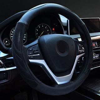 Alusbell Microfiber Leather Steering Wheel Cover Breathable Auto Car Steering Wh