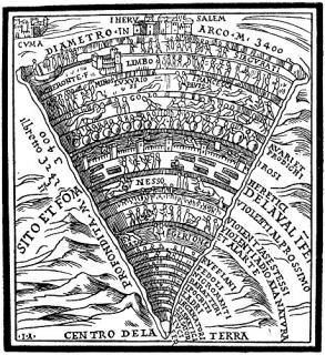 Posterazzi ݥץȥ쥯 Dante's Inferno Nwoodcut by a Venetian Edition of the 
