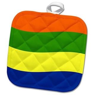 3dRose Alexisǥ - ƥ㡼 - ֥롼꡼󡢥󥸤4 - Ĥ 8x8 Potholder phl_2732