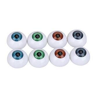 TOYMYTOY Eyeball BallsHalloween Eyeball Horror Props Costume Plastic Eyeballs8 P
