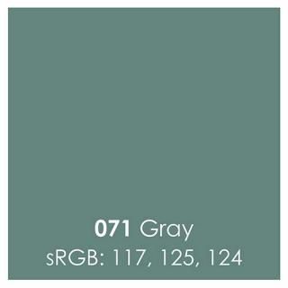 Oracal 651 Glossy Permanent Vinyl 12 Inch x 6 Feet - Grey