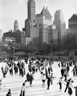 롼פι٤οSkating On An Ice Rink Wollman Rink Central Park Manhattan New York Ci
