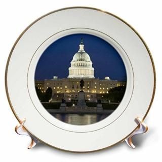 3dRose cp_88979_1 Washington D.C. Reflectionof Capitol Building - US09 BJA0045 -