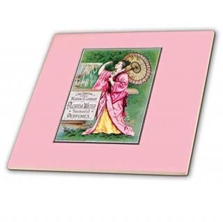 3drose CT 153657?_ 4?The Genuine Murray & LanmanեPerfumes Asian Woman with P