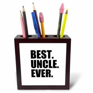 3dRose InspirationzStore ݥե - Best Uncle Ever - ̤̾ؤβ²ե - ֥å