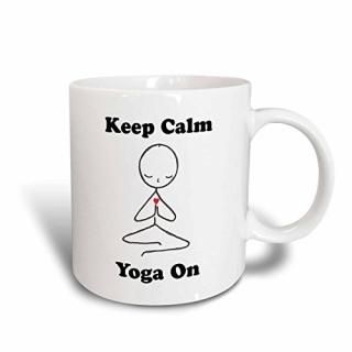 3dEvaDane??̡??Keep Calm襬onAsana??ޥå 15 oz ۥ磻 mug_123070_2