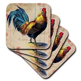 åԡChickens??ơRoosterǥ륢by Angelandspot?? set-of-8-Soft cst