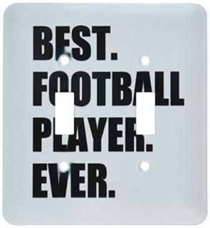 3drose LSP _ 185001?_ 2?Best Football Player Ever Fun Gift for SoccerޤAmerican