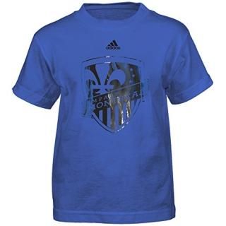 MLS by Outerstuff Boys' War Paint Logo Short Sleeve Tee Strong Blue Kids Medium5