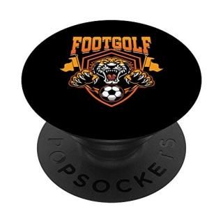 Soccergolf Footgolf Sports Soccer Golf Team Tiger Gift PopSockets Grip and Stand