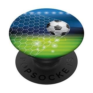 Soccer Ball Player Goal Field Goalie Cool Sports Lovers Gift PopSockets Grip and