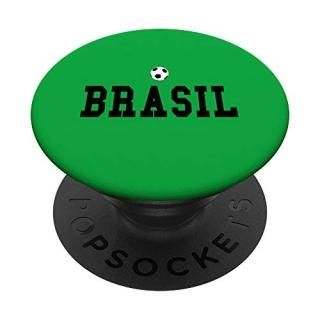 Brasil Futebol Design Brazil Soccer Football PopSockets Grip and Stand for Phone