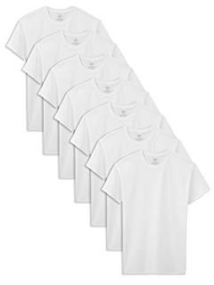 Fruit of the Loom Boys' Cotton White T Shirt ice M