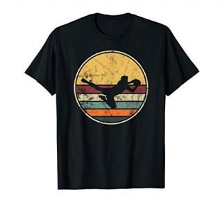 Goalkeeper Vintage Design Gift Retro Distressed Soccer T-Shirt