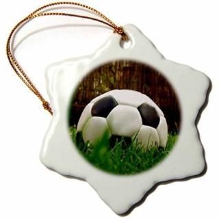 Soccer - Black Soccer Ball - Ornaments