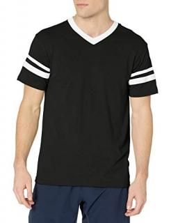 Augusta Sportswear Sleeve Stripe Jersey Large Black/White