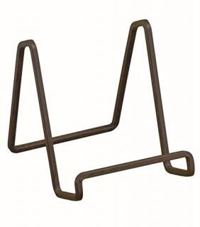 Tripar Mahogany Metal Square Wire Stand 4