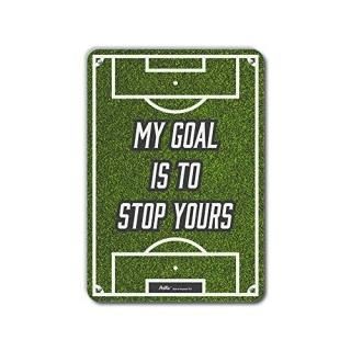 PetKa Signs and Graphics PKSC-0091-NA_10x14My Goal is to Stop Yours Aluminum Sig