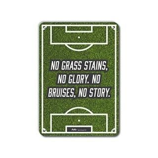 PetKa Signs and Graphics PKSC-0107-NA_10x14No Grass Stains no Glory. No Bruises 