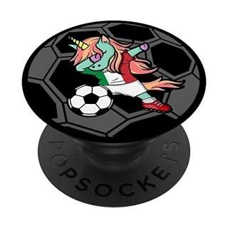 Unicorn Dabbing Italy Soccer - Italian Football Lover Gifts PopSockets Grip and 