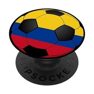 Colombia Soccer  National Flag Football Player Gift PopSockets Grip and Stand fo