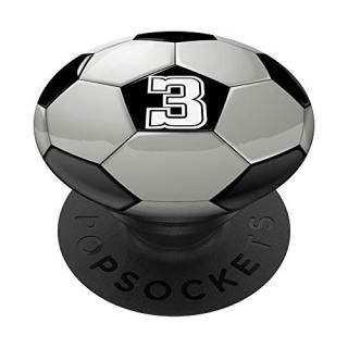 Soccer Ball #3 for Soccer or Football Player PopSockets Grip and Stand for Phone