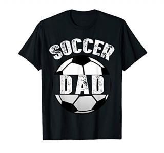 Mens Soccer Dad T-Shirt Funny Soccer Or Football Lovers Gift Tee