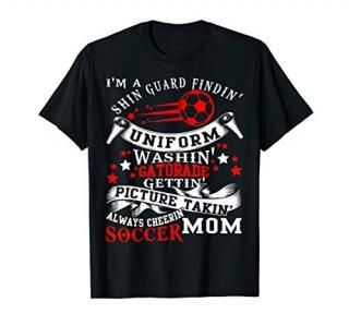 Always Cheering Soccer Mom T Shirt