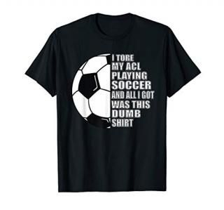 Soccer ACL Knee Sports Injury Get Well Gift