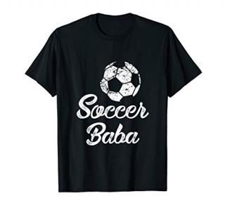 Mens Soccer Baba Shirt Cute Funny Player Fan Gift