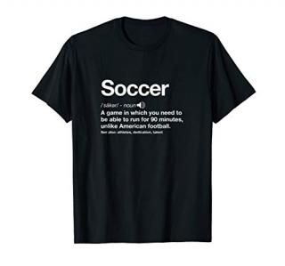 Soccer Definition Funny Gag Gift Player Humor Gift Graphic T-Shirt