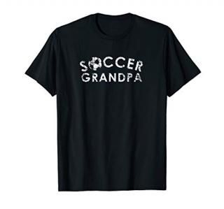 Soccer Grandpa Cool Team Player Fan Gift T-Shirt