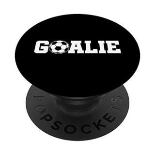 Goalie Soccer Ball Goalkeeper Goaltender Gift Idea Funny PopSockets PopGrip Swap