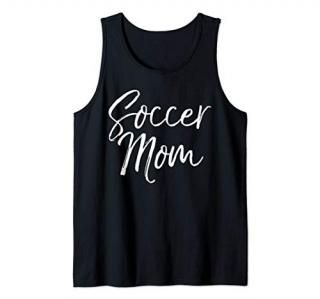 Cute Soccer Mom Matching Family Gifts for Women Soccer Mom Tank Top