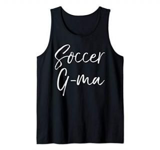 Cute Soccer Grandmother Matching Family Gifts Soccer G-Ma Tank Top