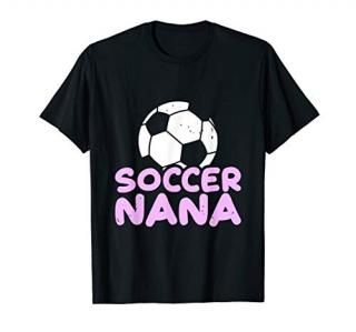 Soccer Nana Grandma Football Grandchild Soccer Player T-Shirt