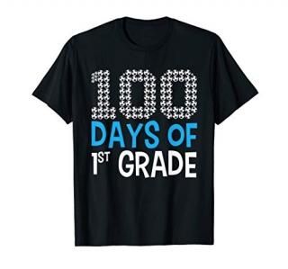 100 days of first grade Soccer Sport Boy 100th day of school T-Shirt