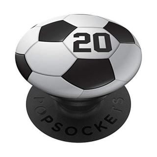 Soccer 20 - Soccer Number 20 PopSockets PopGrip Swappable Grip for Phones & Tabl