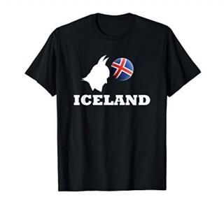 Viking Header Funny Iceland Soccer T-Shirt