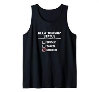 Soccer Boyfriend Relationship Funny Gift Idea Tank Top
