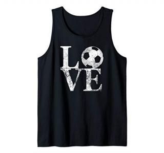 Soccer LOVE Football Tank Top